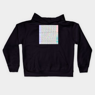 Glitched code Kids Hoodie